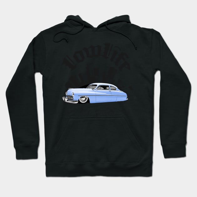 Auto Series Baby Bue Eight Lowrider Hoodie by allovervintage